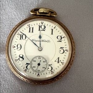Hampden 1915 17J Pocket Watch Runs